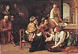 Artemisia Gentileschi Birth of St John the Baptist painting